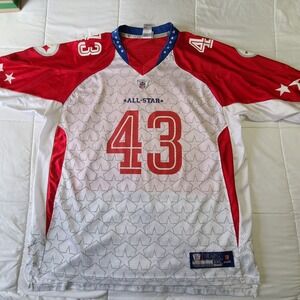 Reebok Pittsburgh Steelers Troy Polamalu jersey 2XL Prow Bowl 43